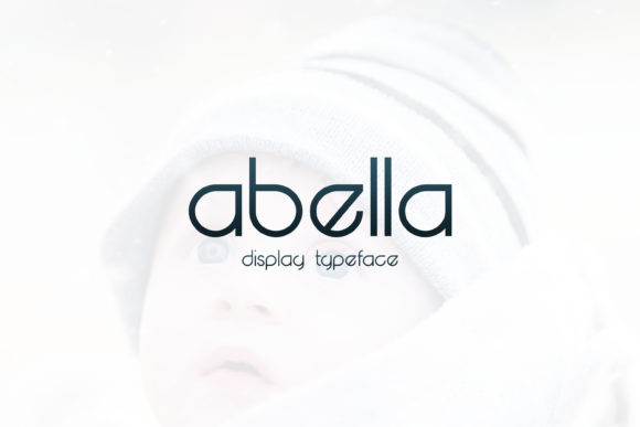 Abella: A Modern Display Font for Creative Product Design