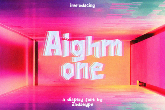 Aighmone: The Bold Display Typeface for High-Impact Campaigns