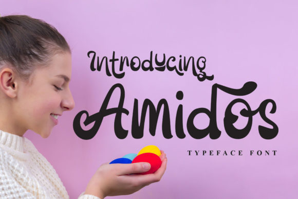 Amidos: The Trendy Display Font for Polished Branding
