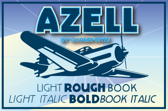Azell: The Bold Display Font for Standout Branding