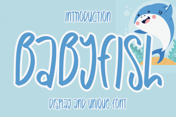 Babyfish: The Quirky Display Font for Creative Makers