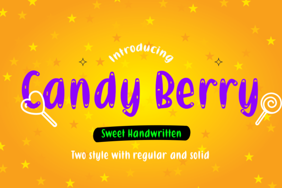 Candy Berry: The Perfect Display Font for Your Brand