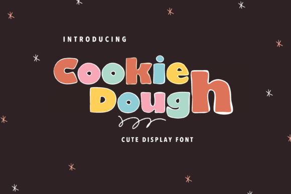 Cookie Dough: A Playful Display Font for Authentic Editorial Design