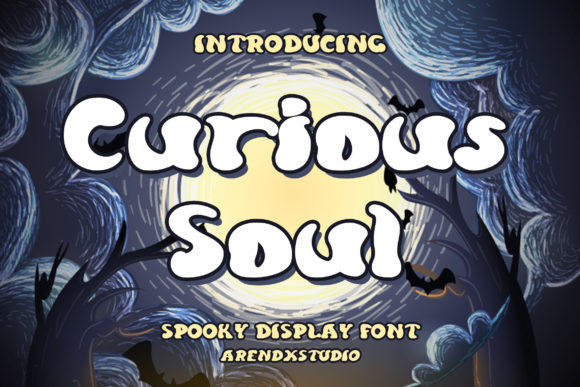 Curious Soul: The Spooky Display Font for Handmade Creators