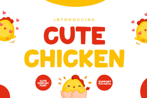 Cute Chicken: The Perfect Display Font for Playful Web Design