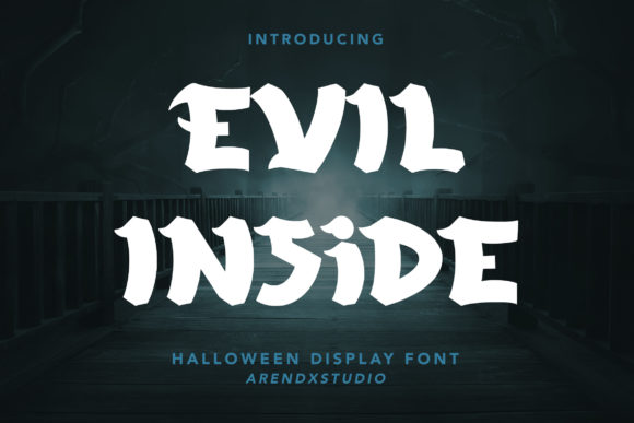 Evil Inside: A Bold Display Font for Stronger Brand Identity