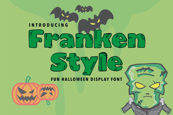 Franken Style: The Playful Display Typeface for Viral Campaigns