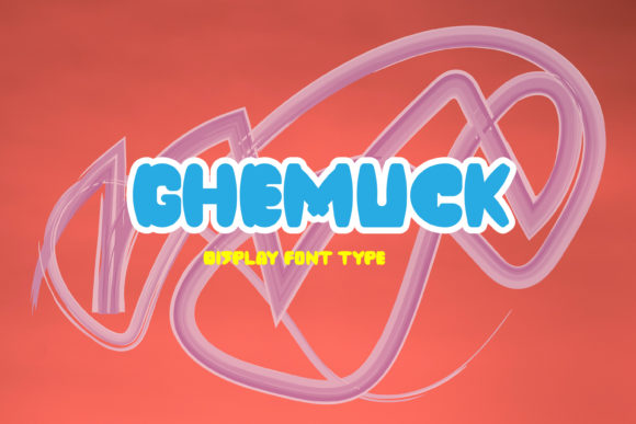 Ghemuck: A Bold Display Typeface for Modern Editorial Design