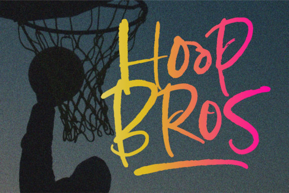 Hoop Bros: A Magical Display Font for Modern Web Design