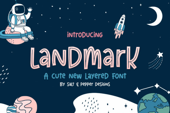 Landmark Trio: The Perfect Display Font for Creative Makers