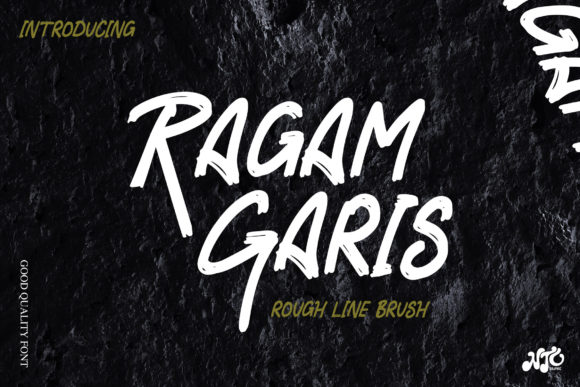 Ragam Garis: The Brushed Display Font for Bold Editorial Design