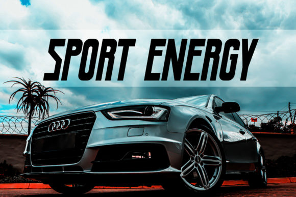 Sport Energy: The Bold Typeface for Memorable Branding