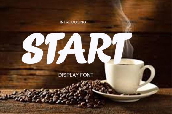 Start: The Go-To Display Font for Handmade Product Design