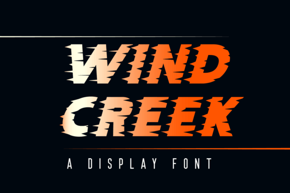 Wind Creek: Bold Display Font for Impactful Designs