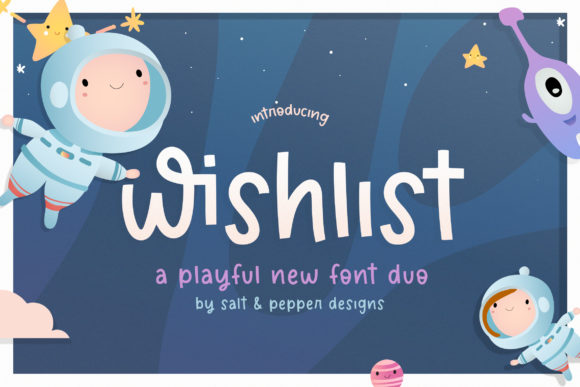 Wishlist: A Playful Display Font for Creative Branding